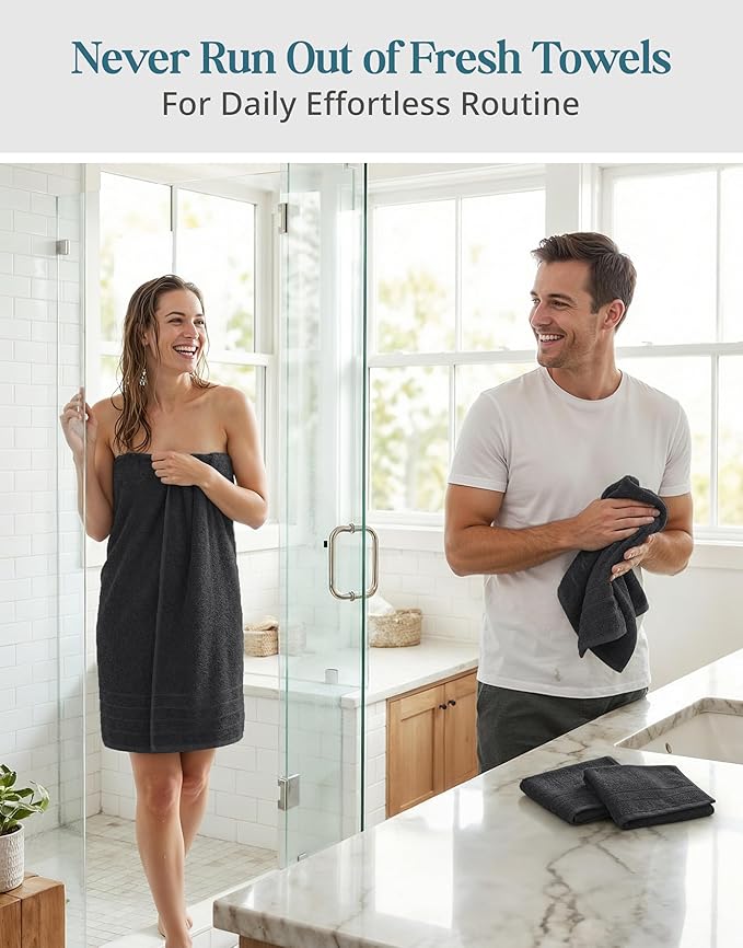 Casa Platino 100% Cotton Towel Set
