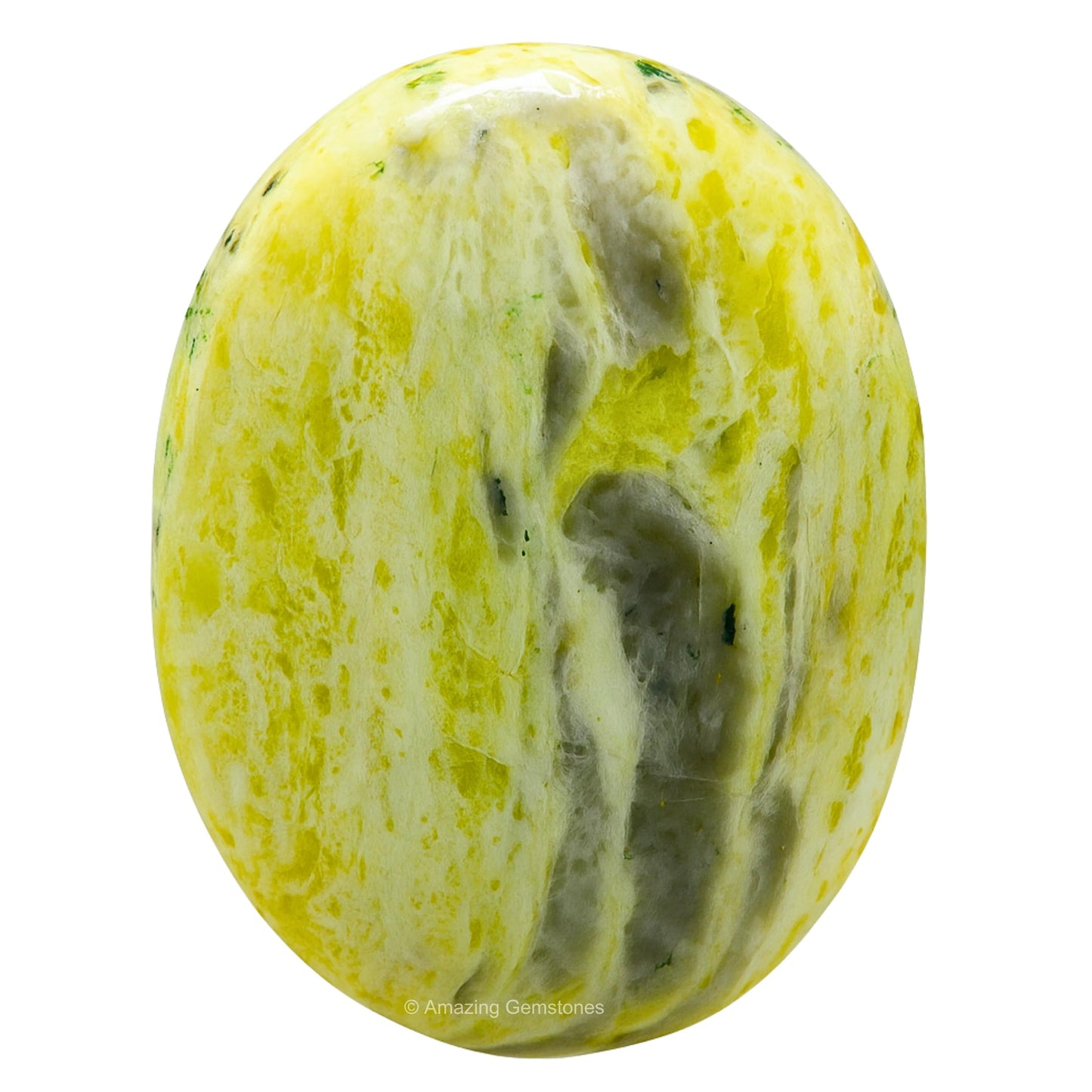 Amazing Gemstone Serpentine Crystals and Healing Stones - Large Palm Stone Crystals Piedra - Crystal for Good Luck, Balanced Positive Energy, Meditation - Unique Stocking Stuffers and Gifts for Women