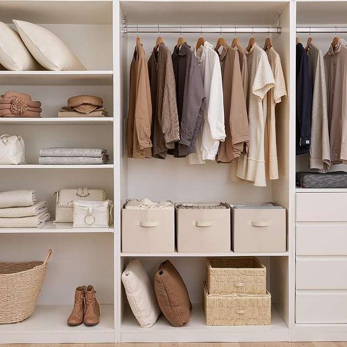 StorageWorks Storage Baskets for Shelves, Closet Organization and Storage Bins