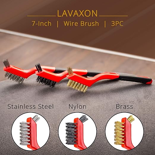 Wire Brush Set 3Pcs
