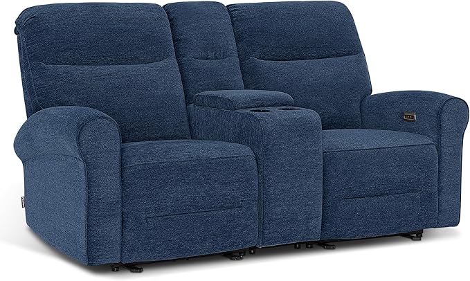 MCombo 78.3" Wall Hugger Power Loveseat Recliner Sofa