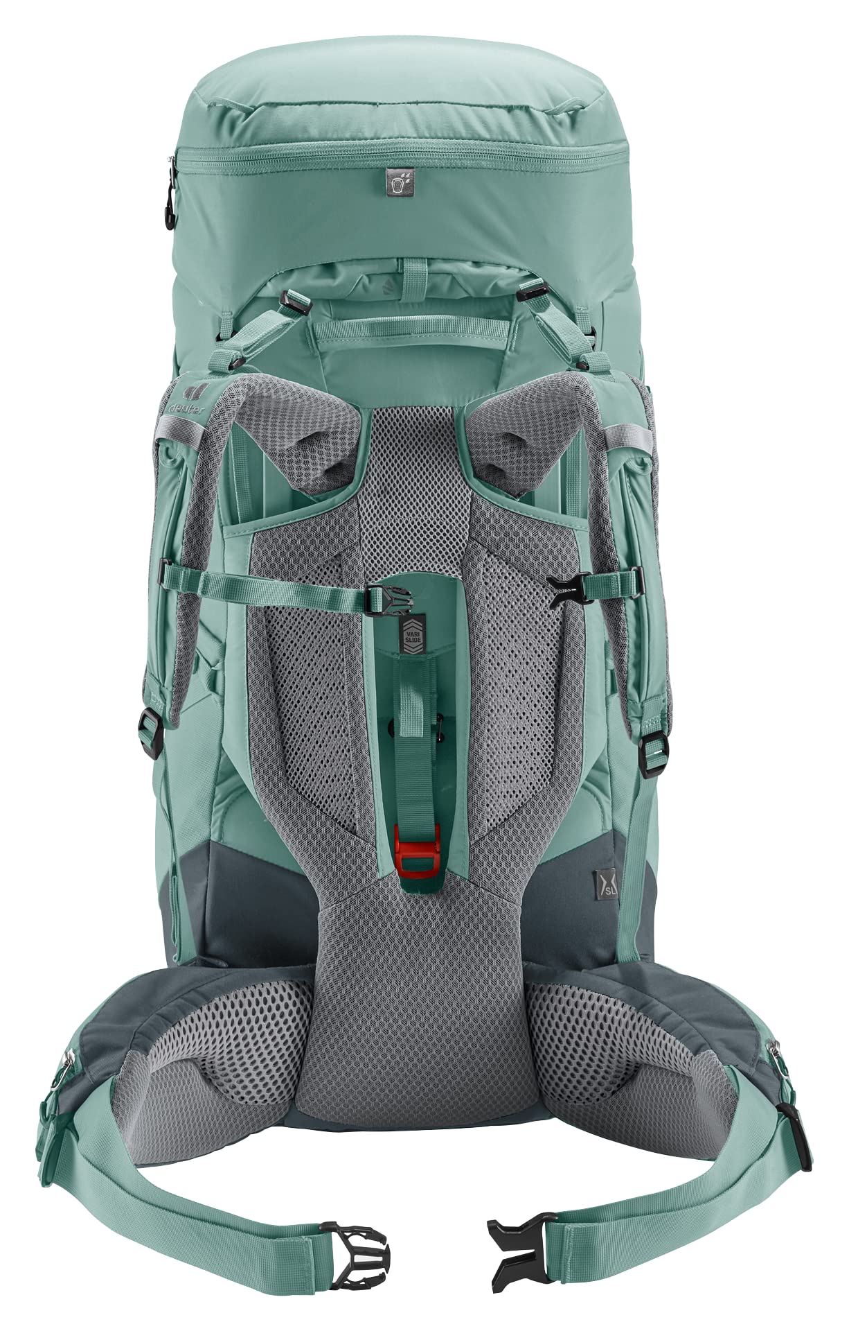 Deuter Women's Aircontact Core 45+10L SL Hiking Backpack - Jade-Graphite