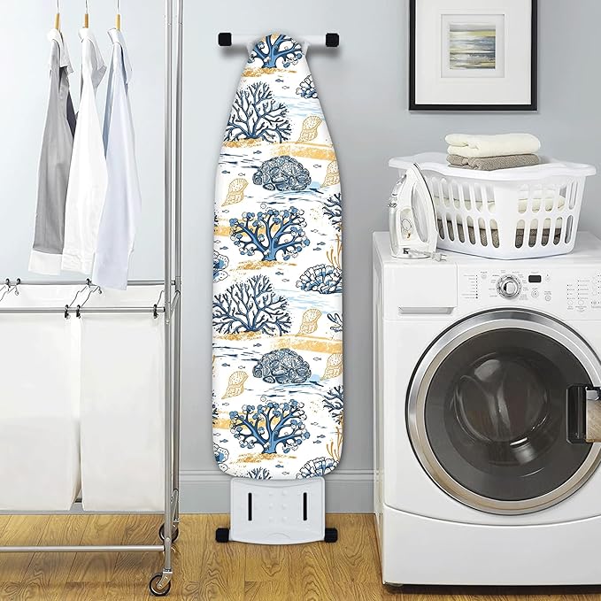 Extra Thick Ironing Board Cover and Pad, 15x54 Ironing Board Cover, Resist