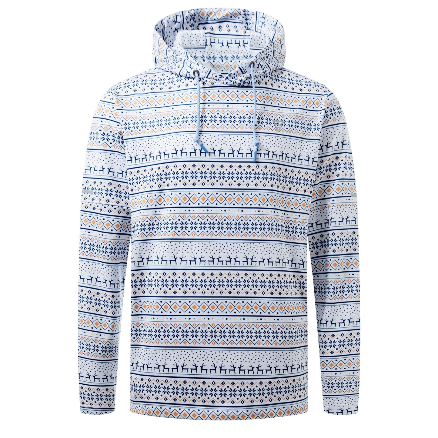 M MAELREG Men's Hoodies Printing Mid-Weight Performance Brushed Hooded Sweatshirt for Mens Pullover with Pockets