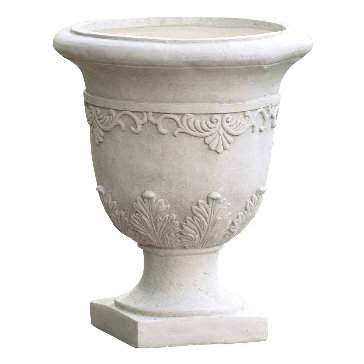 Merax Moroccan Urn Planter, 20-inch Handmade Indoor Outdoor Plant Pot for Garden, Patio, and Living Room, Classic Large Decorative Flower Pot