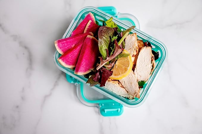 Ello Duraglass 3.4 Cup Meal Prep Sets 6Pc, 3 Pack Set- Glass Food Storage