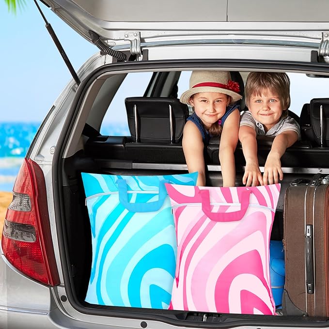 2 Pcs Large Travel Laundry Bags