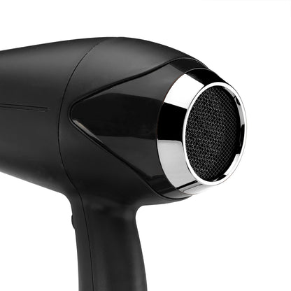 BaByliss Turbo Smooth Hair Dryer - 2200W Powerful Blow Dryer, Large Diffuser, Ionic Frizz-Free Conditioning, 3 Heat & 2 Speed Settings, Black, 5572U