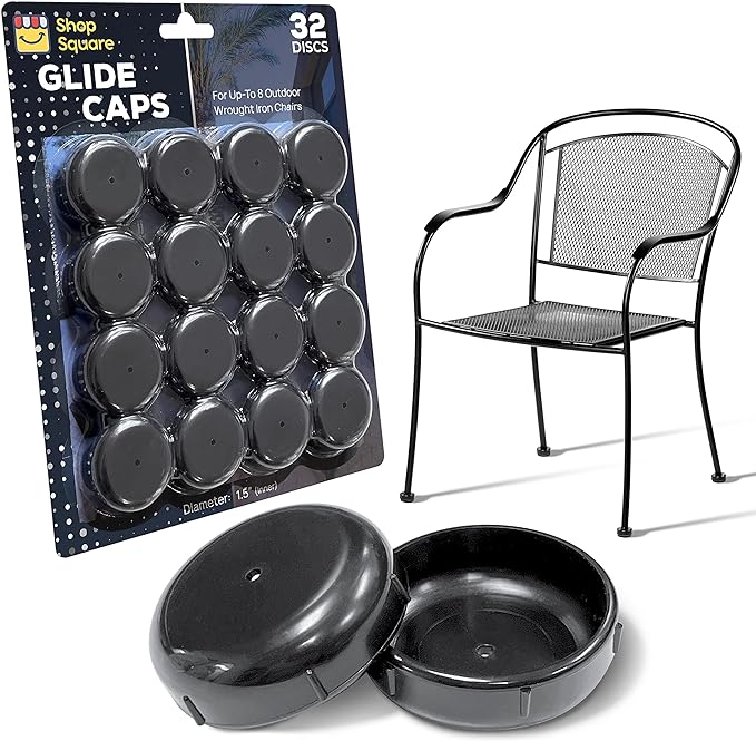 Wrought Iron Patio Furniture Feet Caps