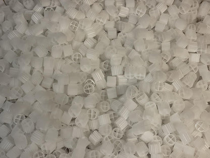 K1 Bio Filter Media Moving Bed Biofilm Reactor (MBBR) for Aquaponics, Aquaculture, Hydroponics - Ponds - Aquariums by Wholesale Koi Farm, (2 Cubic Feet)