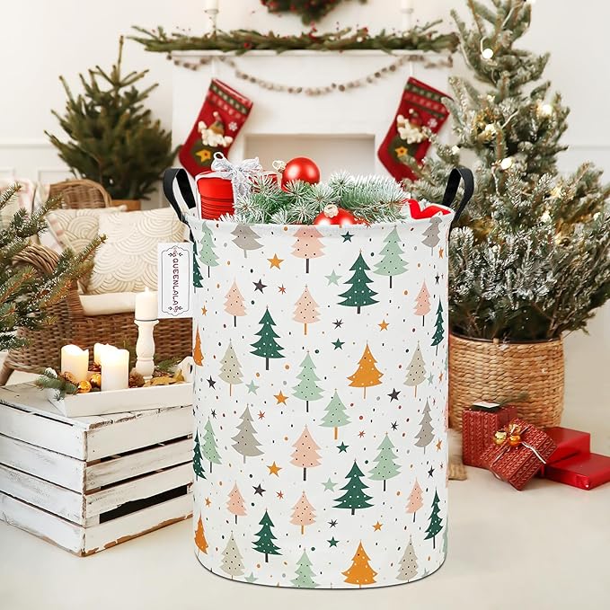 QUEENLALA Large Storage Basket, Laundry Hamper/Bathroom/Home Decor/Collapsible