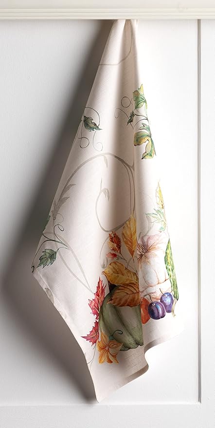 Maison d' Hermine Kitchen Towels Set of 3 100% Cotton 20" x 27.5" Reusable