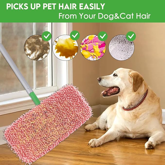 Reusable Microfiber Mop Pads