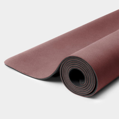 WeGym Yoga Mat, 4mm Cushioned Exercise Mat for Yoga, Pilates, Home Workouts - Anti Slip Polyurethane Yoga Mat, Rose