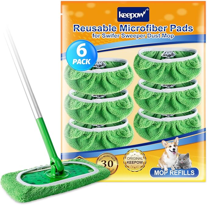 KEEPOW Reusable Wet Pads Refills Compatible