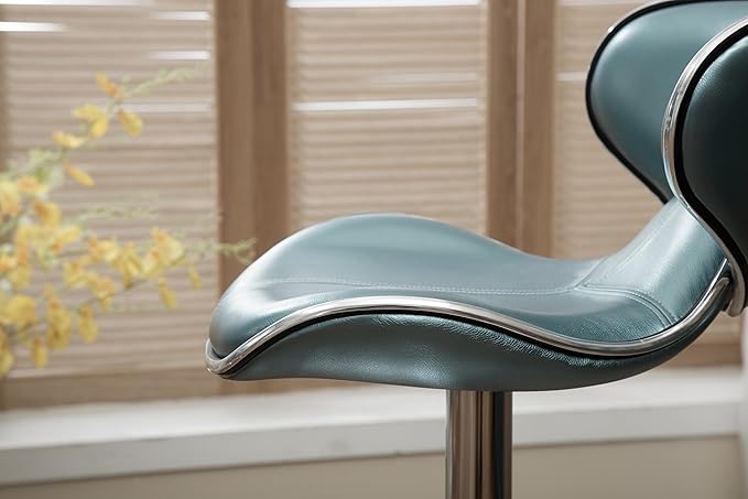 Roundhill Furniture Masaccio Cushioned Leatherette Upholstery Airlift