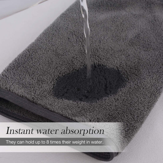 SUNLAND Microfiber Face Makeup Remover Cloth Reusable Facial Cleansing Towel Ultra Soft Face Washcloth