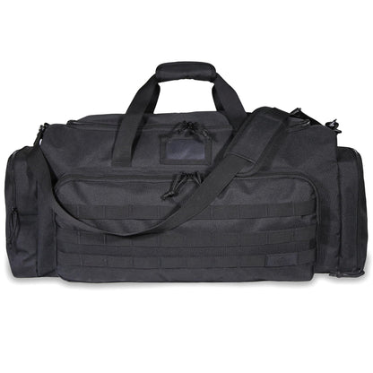 APRILBAY Super Quality 60L Large Duffel Travel Bag Luggage Foldable Bag Cargo Sport Gear Equipment Skiing Hardware Bag Heavy Duty& Durable(Black)