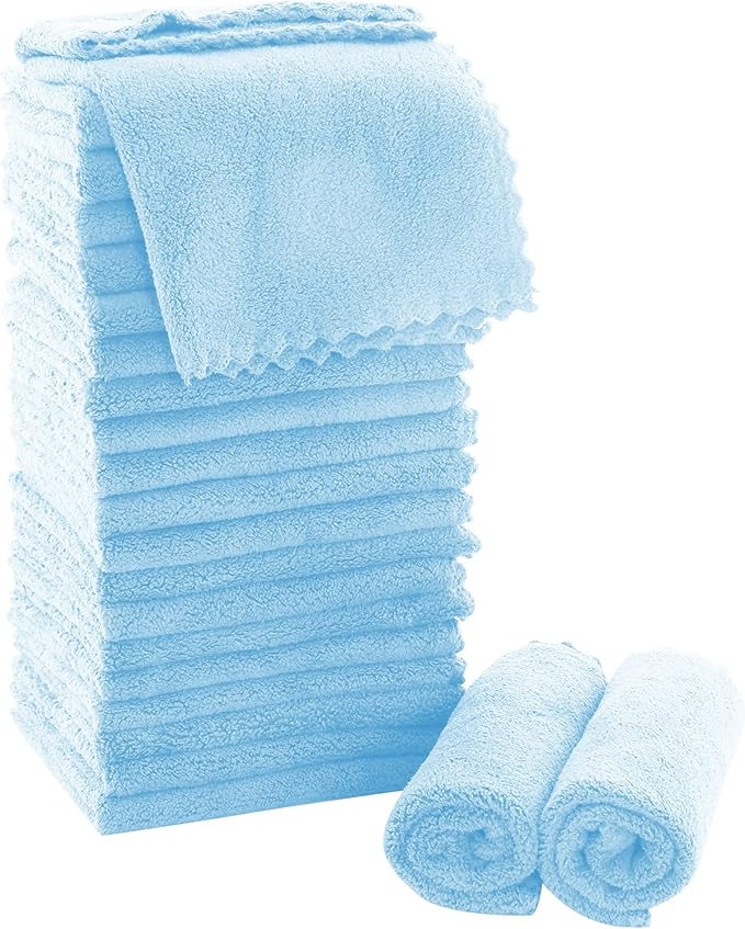 MOONQUEEN Ultra Soft Premium Washcloths Set