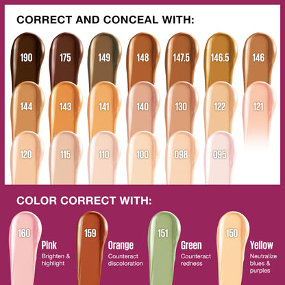 Maybelline New York Instant Age Rewind Eraser Dark Circles Treatment Concealer - 2 Fluid oz - Shade 160 - Brightener