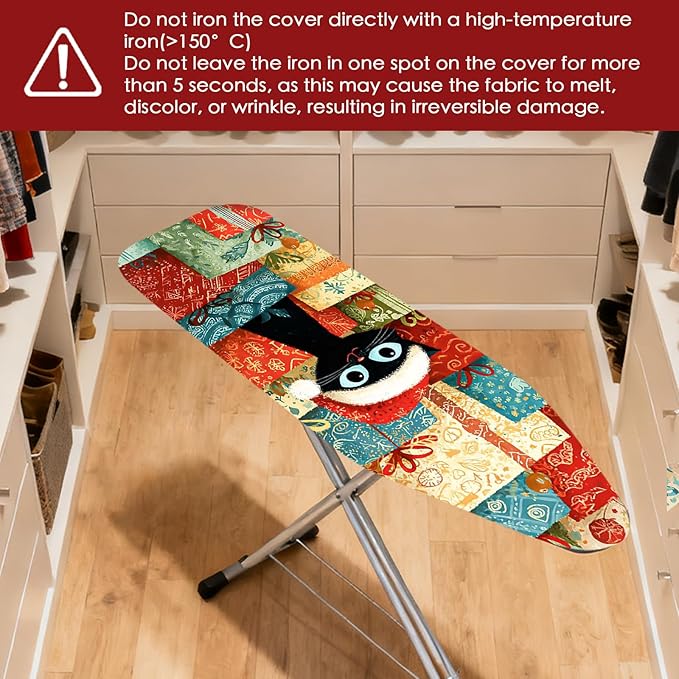 Nuxovilar Ironing Board Covers Black Cat