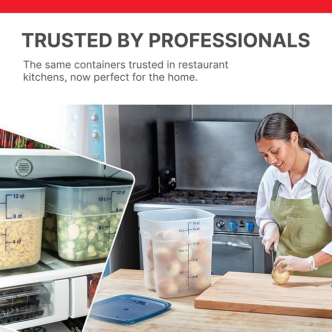 Cambro FreshPro 18 Quart Food Storage Container