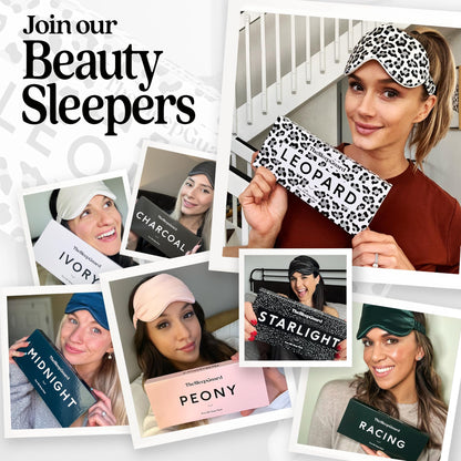 TheSleepGuard Pure Silk Sleep Mask [100% 6A Mulberry Silk, 22 Momme] Light Blocking Travel Essentials. Eye Masks for Sleeping. Black Oeko-Tex Blindfold. Eye Covers for Men & Women