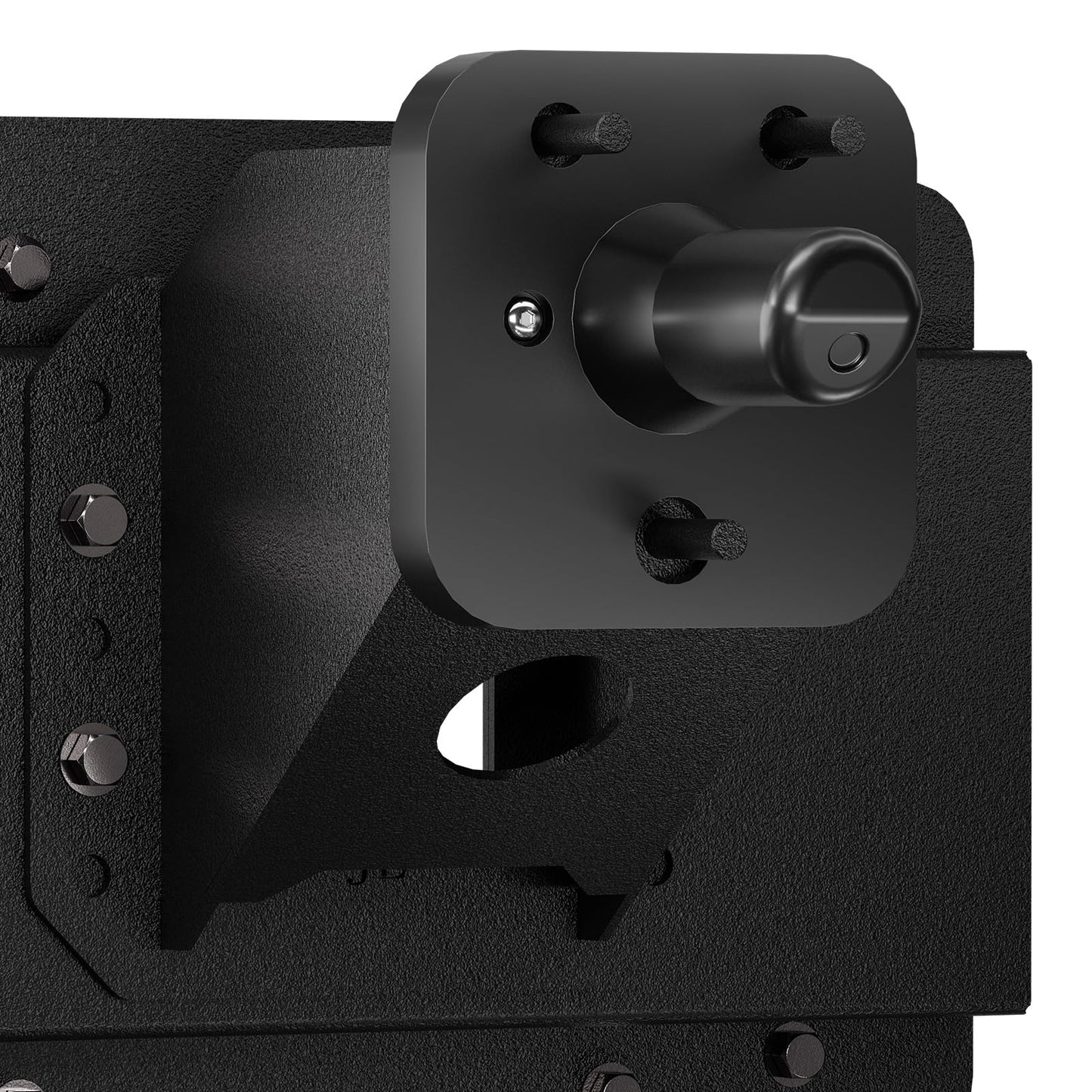 EYOUHZ Oversize Spare Tire Mount Carrier up to 40 inches Compatible with 2018-2026 Jeep Wrangler JL JLU with a Rear-View Camera Slot (Camera not Included) Heavy Duty Rear Wheel Bracket