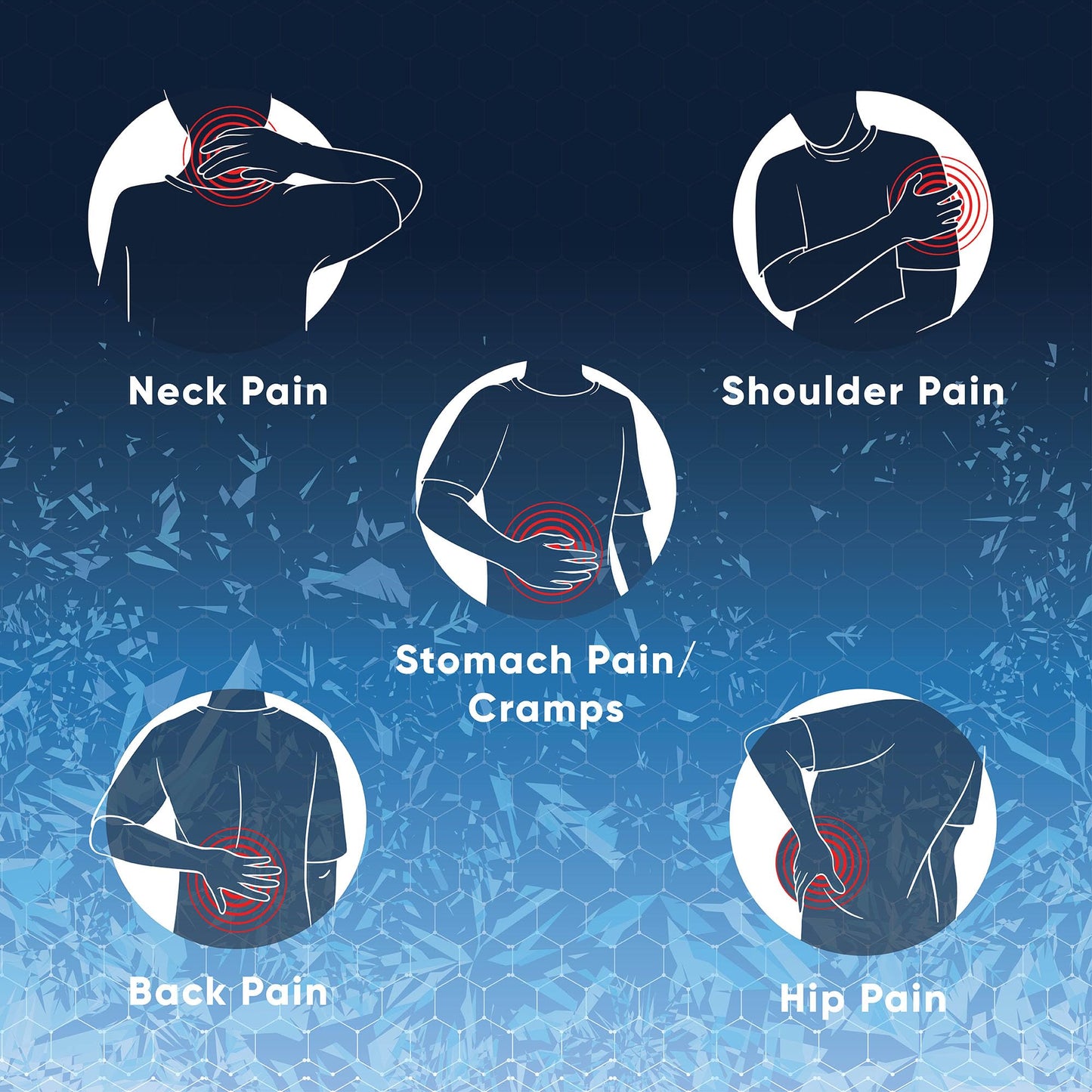 Copper Compression CopperFreeze™ Back & Stomach Wrap Hot & Cold Therapy Support for Pain, Muscle Soreness, Cramps, and Injury Recovery – 360° Copper Infused Relief for Lumbar, Lower Back, and Abdomen