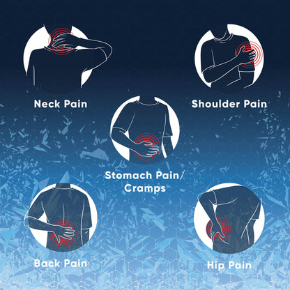 Copper Compression CopperFreeze™ Back & Stomach Wrap Hot & Cold Therapy Support for Pain, Muscle Soreness, Cramps, and Injury Recovery – 360° Copper Infused Relief for Lumbar, Lower Back, and Abdomen