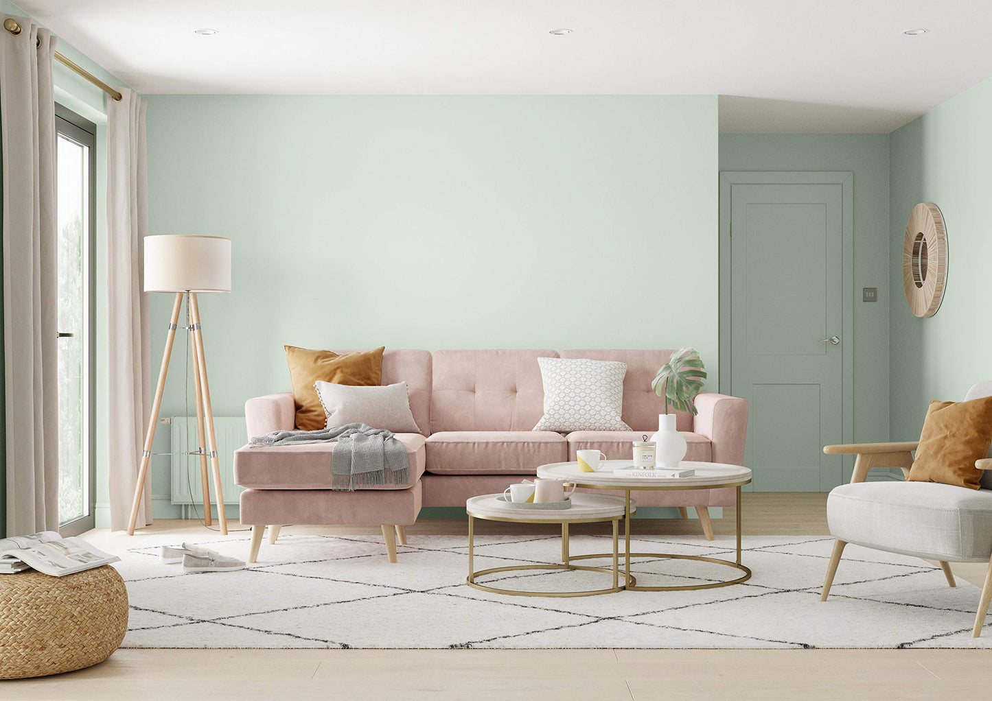 Dulux Matt Emulsion Paint For Walls And Ceilings - Willow Tree 2.5 Litres