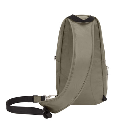 Travelon Anti-Theft Classic Sling Bag, Nutmeg, One Size, Travelon Anti-theft Classic Sling Bag