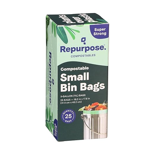 Repurpose Compostables Repurpose 3 Gallon, 11 Liter Super Strong, Small