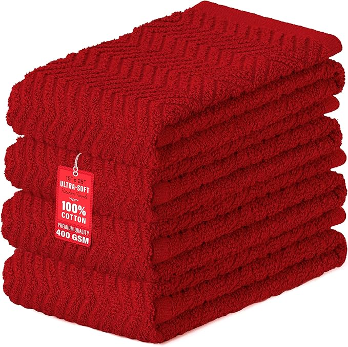 DecorRack 100% Cotton Kitchen Towels