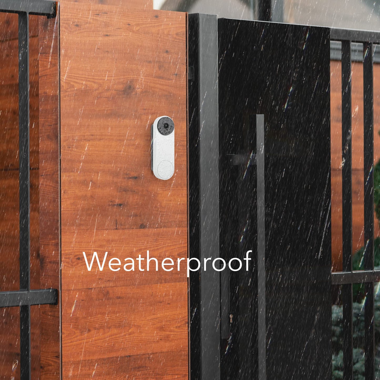 Wasserstein Horizontal Adjustable Mount ONLY Compatible with the Google Nest Doorbell (Wired, 2nd Gen) -(Not for Battery Version)