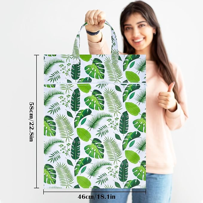 2 Pcs Large Travel Laundry Bags