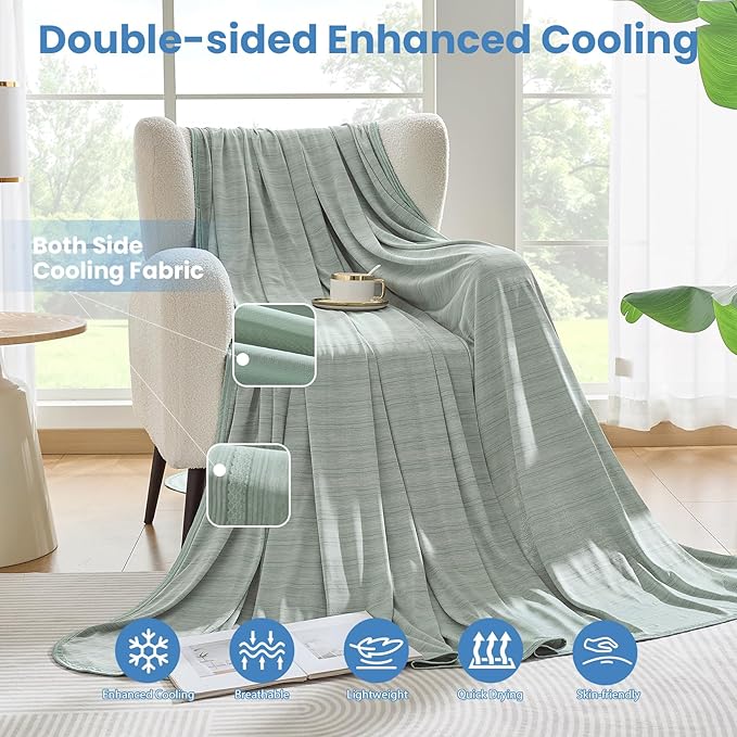 OIGAE Cooling Blanket for Hot Sleepers
