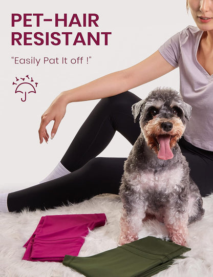 CRZ YOGA Women's Naked Feeling I Workout Leggings 28 Inches - High Waisted Full-Length Yoga Pants