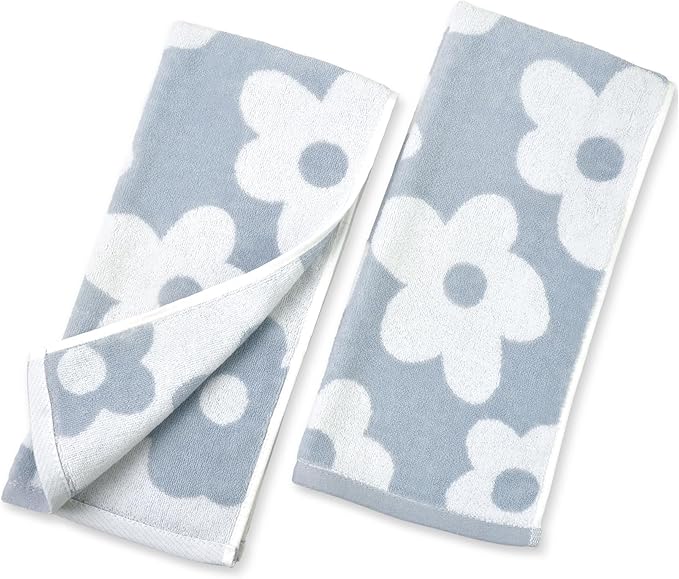 Jacquotha Floral Hand Towels for Bathroom