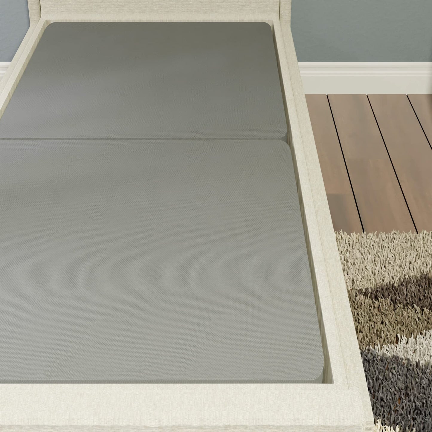 Treaton, 1.5-Inch Split Fully Assembled Bunkie Board for Mattress/Bed Support, Twin
