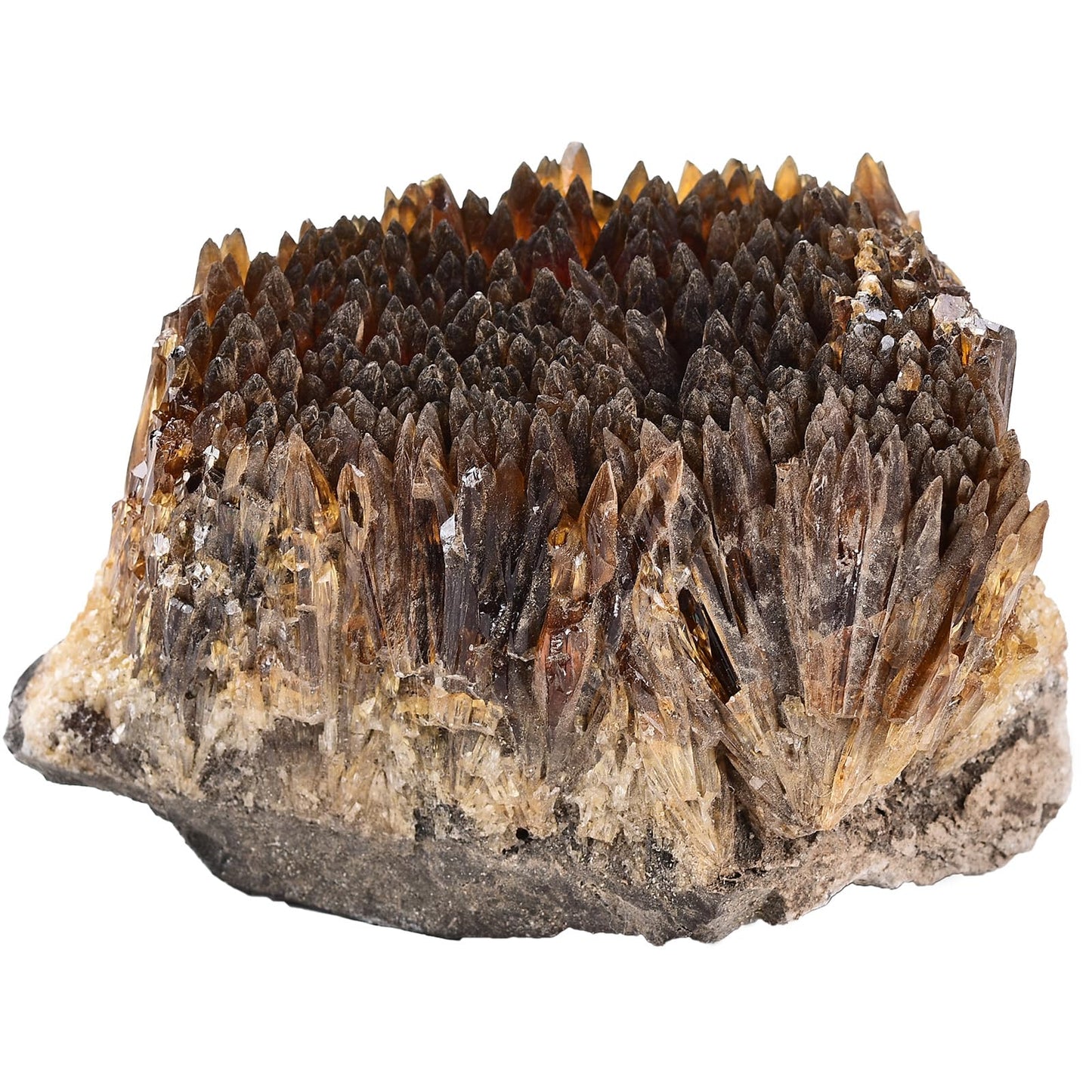 JIC Gem Raw Amber Calcite Crystal Natural Rock Cluster Geode Large Irregular Mineral Gemstone Reiki Healing Home Decor 1.54-1.98 Lbs