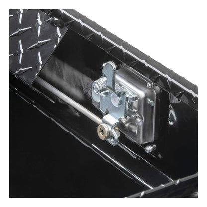 UWS EC10552 69-Inch Gloss Black Heavy-Wall Aluminum Slim Truck Tool Box with Low Profile, RigidCore Lid