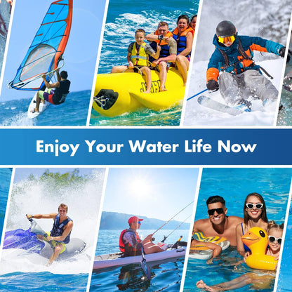 UNBREAKcable Floating Waterproof Phone Pouch 2 Pack, IPX8 Waterproof Phone Case Dry Bag Kayak/Beach/Cruise Travel Essentials, Water Proof Pouch for iPhone 16 15 Pro Max, Samsung S25 Ultra S24 S23-7"