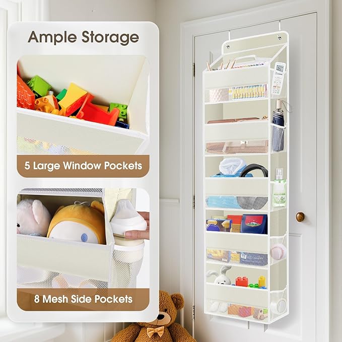 2 Pack Over The Door Organizer, Hanging Storage Organizer