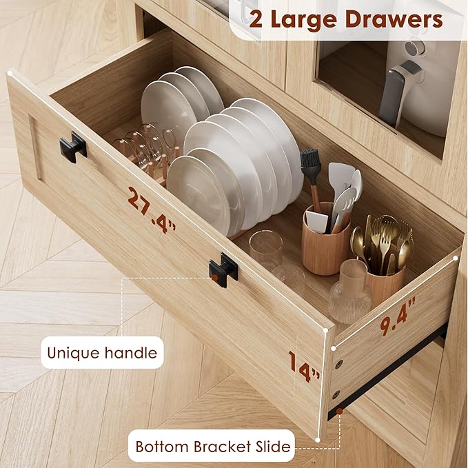 71" Tall Kitchen Pantry Cabinet