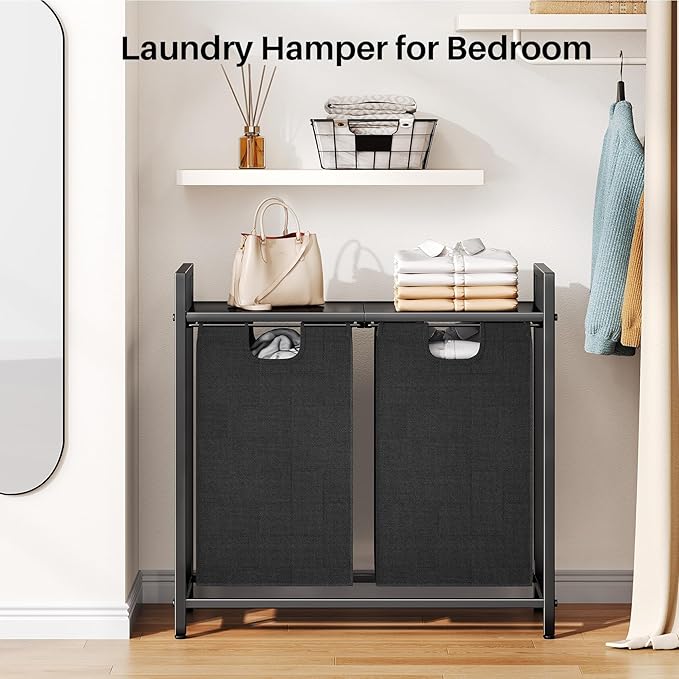 Kitstorack Laundry Basket Organizer, Laundry Hamper