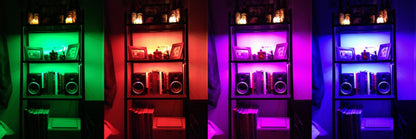 Inspired LED Cut and Connect LED Light Strips| Super Bright - 18 LEDs per Foot | RED | 9.5ft/ 3M | Flexible LED DIY Kit