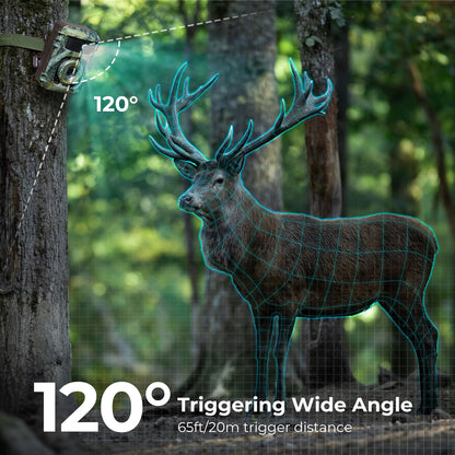 K&F Concept 4K 48MP WiFi Trail Camera & Game Camera