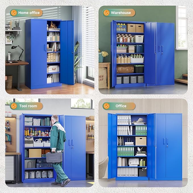 Letaya Metal Garage Storage Cabinets