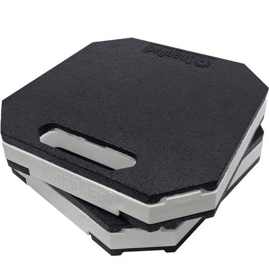 SnapPad StakPad RV Leveling Blocks – Precise Fit for Class A, B & C Motorhomes, Fifth Wheels, Travel Trailers & More – 12x12” – Bigger Surface Area, More Stability – Pack of 2 Leveling Blocks for RVs